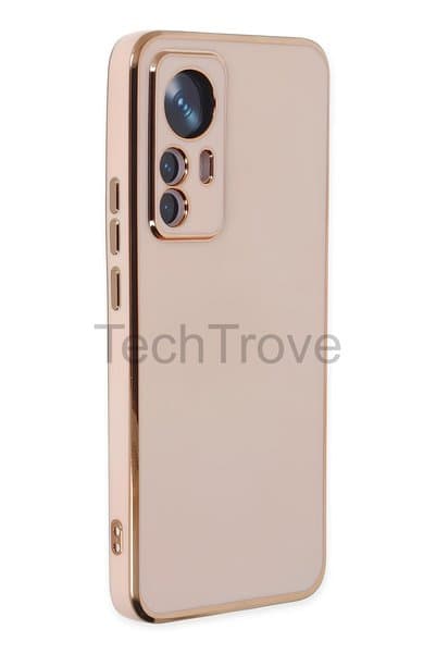 TechTrove Xiaomi Mi 12t Pro Kılıf Parlak Tasarım Kamera Korumalı Ultra Yumuşak Esnek A Kalite Kapak