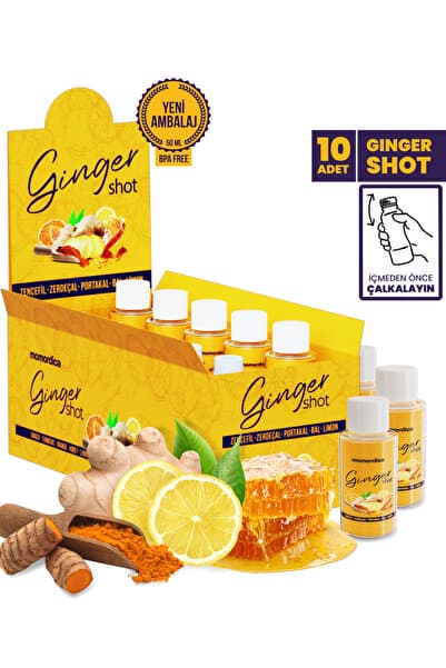 MOMORDİCA Ginger Shot - 10 Adet