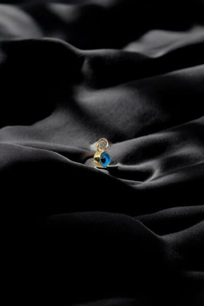 Mini Altın Göz Kolye & Bileklik Ucu