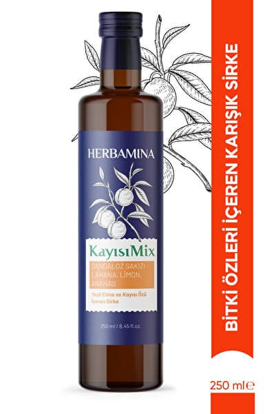 Kayısı Mix Sirke 250ml