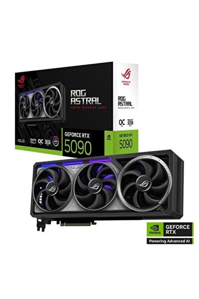 ASUS ROG-ASTRAL-RTX5090-O32G-GAMING 32GB 512Bit GDDR7 DP/HDMI PCI 5.0 Ekran Kartı