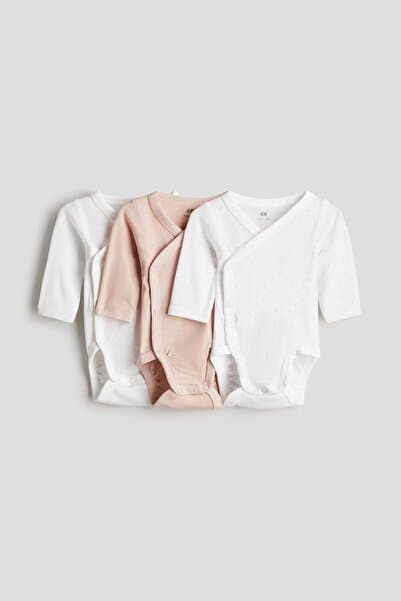 H&M 3'lü Uzun Kollu Body