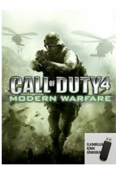 Tigdes 🎮 Call of Duty 4 Modern Warfare PC Oyunu | Full Türkçe | Flash Bellekli Kurulum | Windows Uyumlu