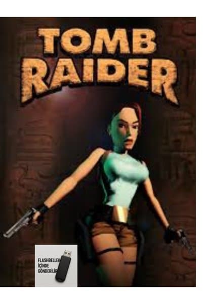 Tigdes 🎮 Tomb Raider 1-2-3 PC Oyunu 1996 | Türkçe | Nostalji Efsanesi | Flash Bellek | 3 Oyun Bir Arada