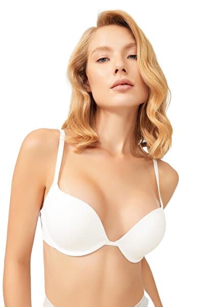 Cottonhill Lol Up Push Up Balenli Krem Sütyen