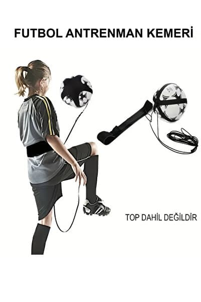 GAZELMANYA Ayarlanabilir Futbol Antrenman Kemeri Top Tutucu Bel Kemeri Antreman Egzersiz Futbol Pas Şut