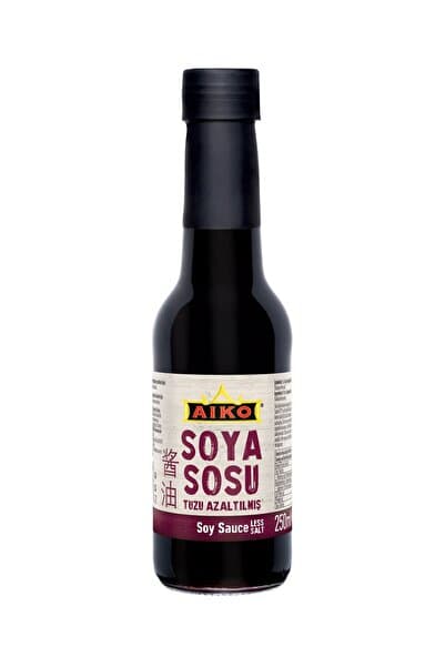 AIKO Tuzu Azaltılmış Soya Sosu 250 CC Cam