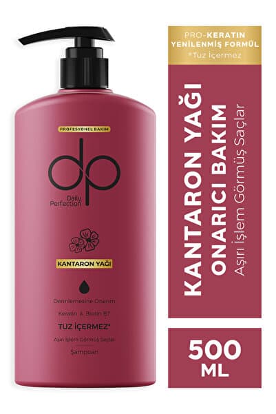 DP Daily Perfection Şampuan Kantaron Yağı 500 ml
