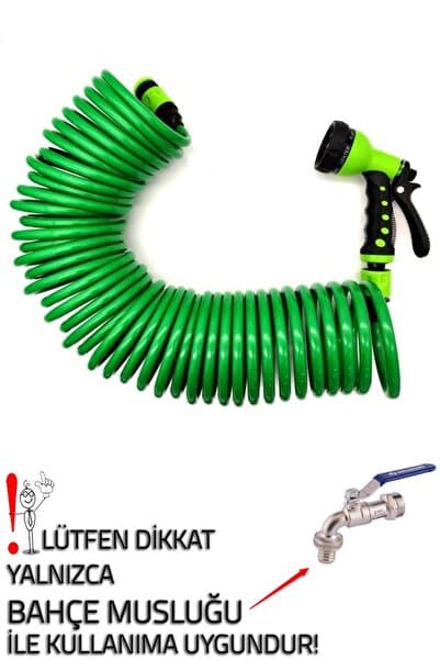 Genel Markalar Spiral Bahçe Sulama Hortum Seti 7,5 Mt
