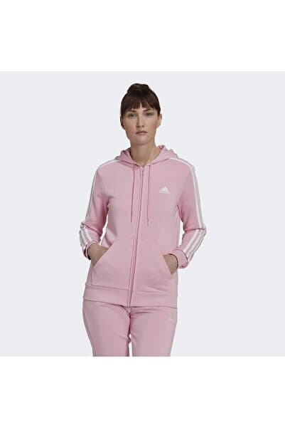 adidas Essentials French Terry 3-stripes Full-zip Kapüşonlu Üst