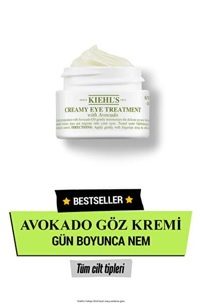 Creamy Eye Treatment Avokado ile Yoğun Nemlendiren Göz Kremi 14 ml