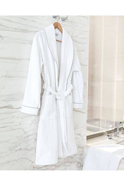 Madame Coco Celestiel Şalyaka Unisex %100 Pamuk Bornoz - Otel Koleksiyon