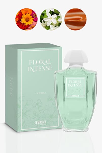Armasari Floral Intense Uzun Süre Kalıcı Kadın Parfüm 100ml | Çiçeksi ve Gurme | Floral, Yasemin, Pralin