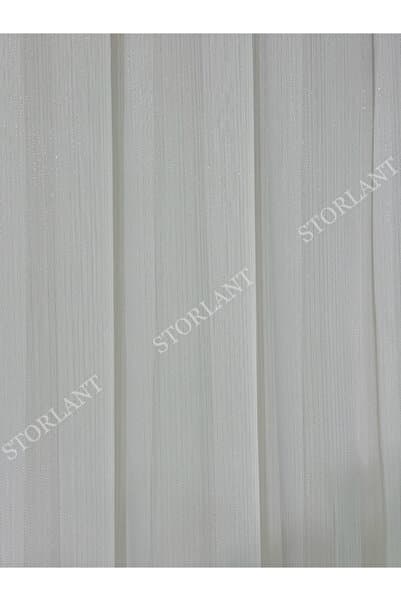 Storlant Simli Bambu Ağır Gramajlı 1/3 Sık Pileli Ütü İstemez Tül Perde | Yoğun Dokulu Premium Bambu