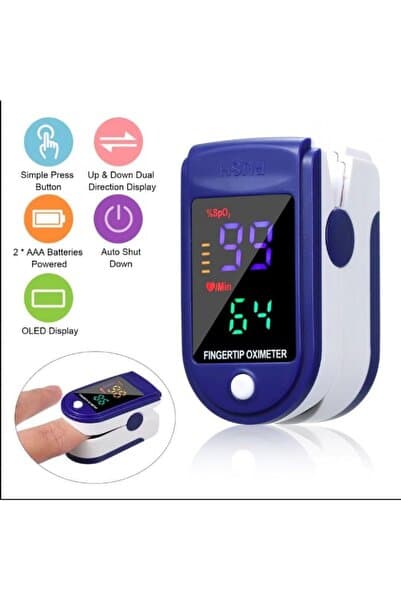 Pulse Oxımeter Pulse Oksimetre - Satürasyon, Nabız Ölçer - Spo2