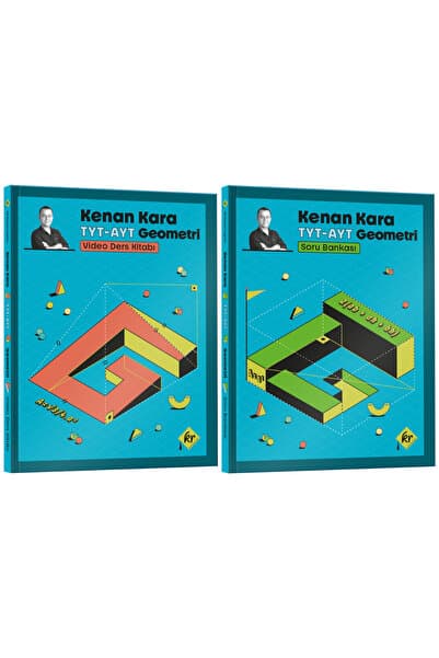 KR Akademi Yayınları Kenan Kara Ile Tyt-ayt Geometri Video Ders Kitabı Ve Soru Bankası Seti