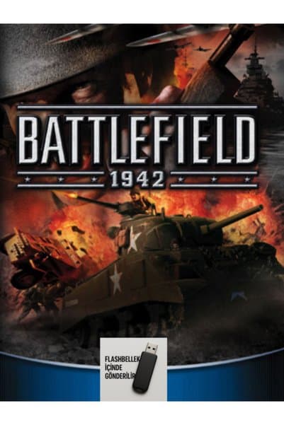 Tigdes 🎮 Battlefield 1942 PC Oyunu | Kuruluma Hazır Flash Bellek | Windows Uyumlu | Klasik Savaş FPS