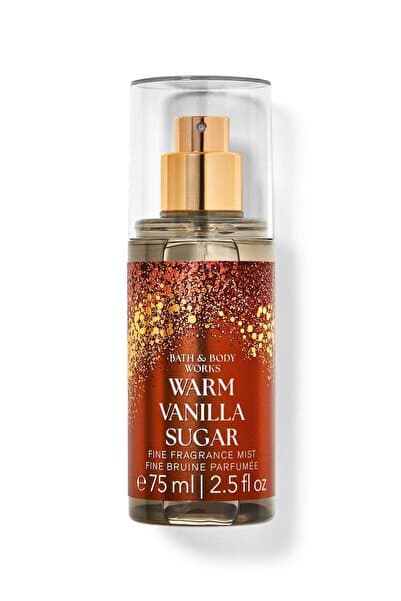 Bath & Body Works Warm Vanilla Sugar Seyahat Boy Vücut Spreyi 75 mL