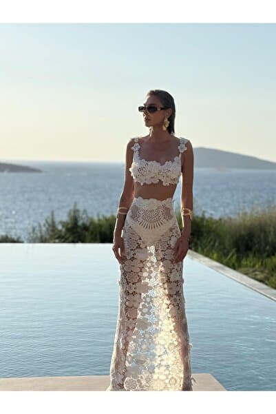 Sagaza FLORAL ICON ELBİSE