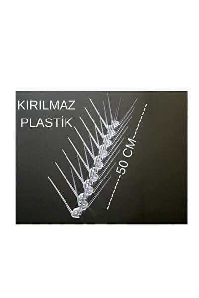 TıkEvimde plastik 50 cm toplam 10 adet şeffaf