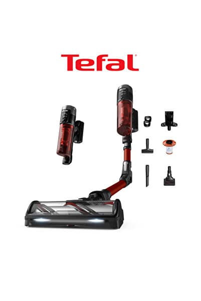 TEFAL TY9A73WO X-Force Flex 13.60 Animal Care 150 Air Watt Kablosuz Şarjlı Dikey Süpürge