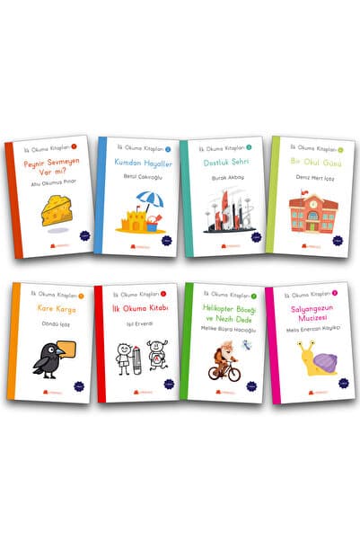 İlk Okuma Kitapları 8 Kitaplık Set