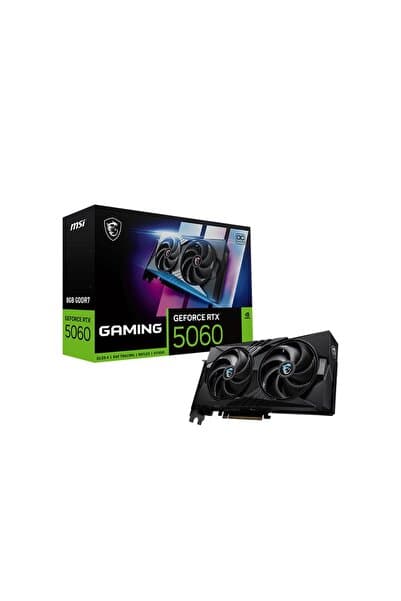 GeForce RTX 5060 8G GAMING OC GDDR7 128Bit DX12 DLSS 4 Gaming (Oyuncu) Ekran Kartı