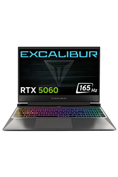 CASPER Excalibur G870 i7-13620H 32GB 1TB RTX5060 8GB 165Hz 15.6" Freedos Gaming Laptop G870.1362-DF60X-C