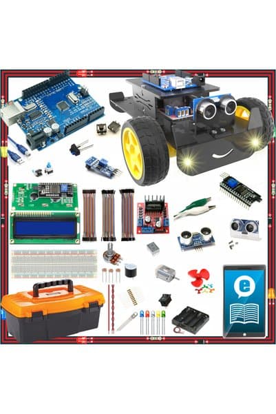 Prtp-Prototip Elektronik & Hobi Arduino Başlangıç Seti Uno R3 Süper İdeal - Eko Set