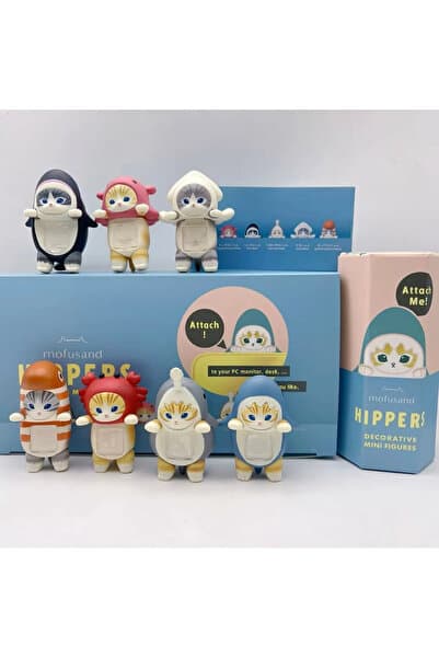 Mofusand Hippers Sürpriz Figür Sonny Angel Kedi Charmı (Karışık)