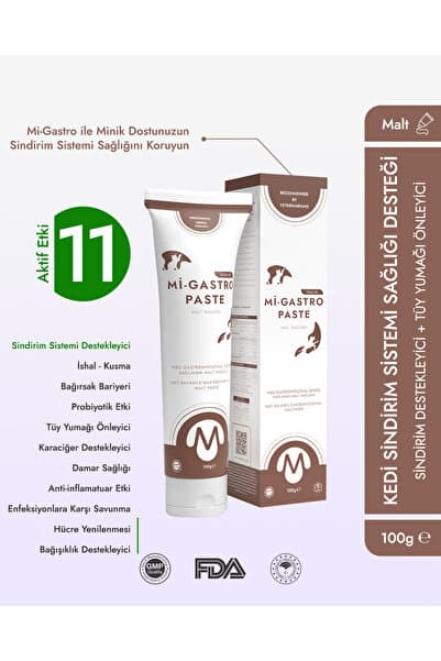 Kedi Mide Bağırsak Malt Macunu 100 gr Mi-Gastro Paste