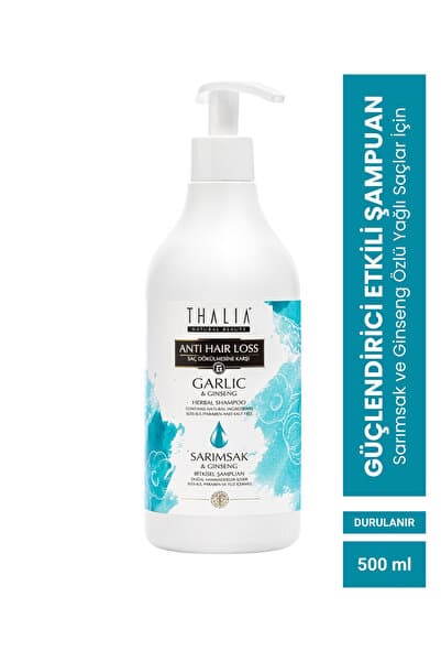 Güçlendirmeye Yardımcı Sarımsak Ve Ginseng Özlü Saç Bakım Şampuanı - 500 ml