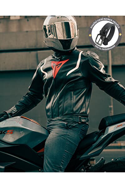 cm7 Hyper Deri Motosiklet Montu Ceketi