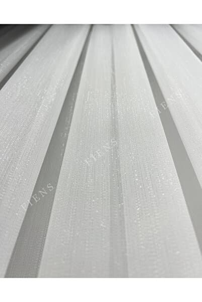 FİENS SİMLİ BAMBU YOĞUN DOKULU 1/3 Sık Pileli Tül Perde Ağır Gramajlı Ütü Istemeyen En Çok Satılan