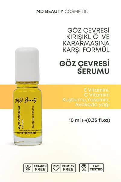 MDBeauty Aydınlatıcı C Vitaminli Göz Çevresi Serumu