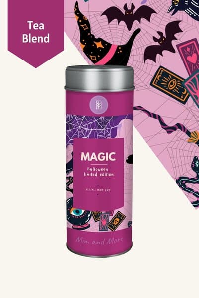 Mim and More Magic Tea - Sihirli Mor Çay - Limited Halloween Edition, 50 gr