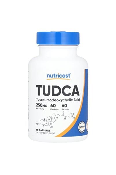 Nutricost Tudca 250mg, 60 Capsul. Usa Version. Tr Tek Yetkili Satıcısından.