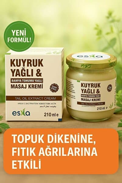 KUYRUK YAĞI & BAMYA TOHUMU YAĞLI MASAJ KREMİ 210 ML