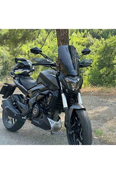 B1MOTO Bajaj Dominar 250 / 400 2017-26 Uyumlu Uzun Ön Cam Füme