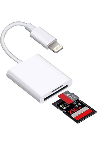 iphone 14 13 12 11 Ve ipad Için Sd Kart Hafıza Kart Adaptörü, Lightning Hafıza Kart Okuyucu