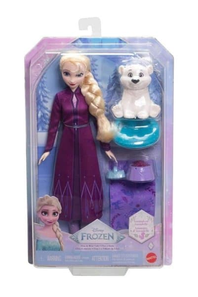DİSNEY Frozen Moda Bebek Ve Kutup Ayısı Yavrusu JFG16