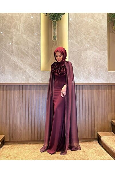 Bess Store Rose Kadın Tesettür Abiye Elbise