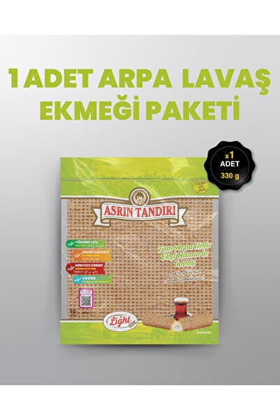 Asrın Tandırı 1 Paket Ekşi Hamurlu Arpa Lavaş Ekmeği