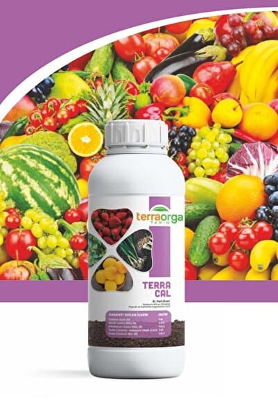 TerraOrga Terra Cal 1 Lt Sıvı Gübre Ec Fertilizer Kalsiyum Nitrat Çözeltisi