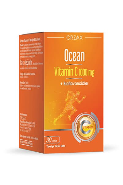 Ocean Orzax Vitamin C 1000 mg 30 Tablet