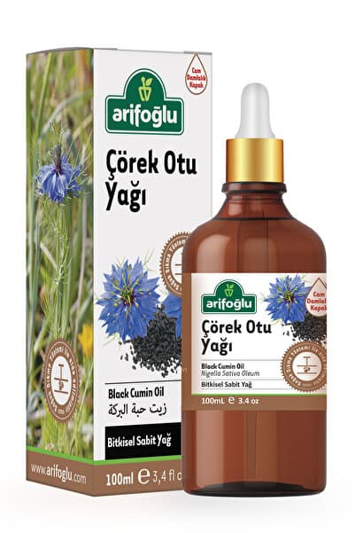 Arifoğlu Çörek Otu Yağı 100 ml Soğuk Sıkım | İçilebilir