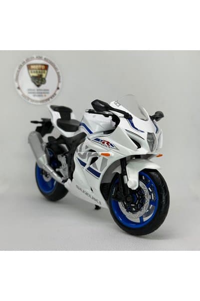 WELLY Suzuki GSX-R 1:12 Diecast Motosiklet Model – Lisanslı Metal Maket Koleksiyon Oyuncak