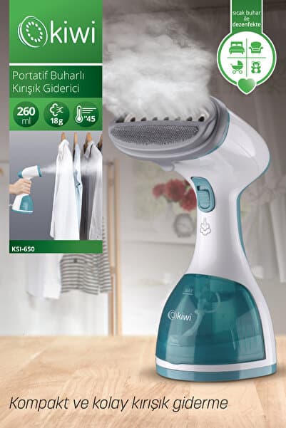 Kiwi Ksı 650 1200w Portatif Buharlı Kırışık Giderici Dikey Ütü