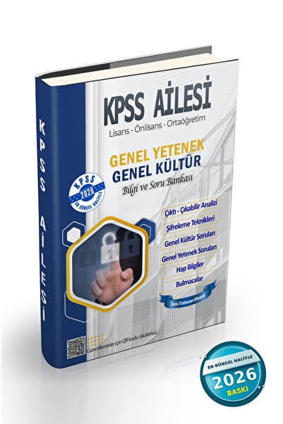 kpss ailesi 2026 KPSS - Şifreli Bilgi Ve Soru Bankası