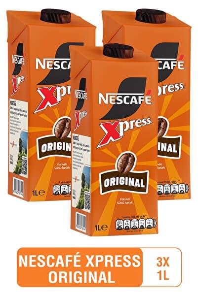Nescafe NESCAFÉ XPRESS Original Soğuk Kahve 1LX3